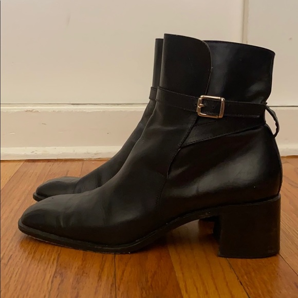 RALPH LAUREN, Leather Moto Boots - Picture 3 of 10